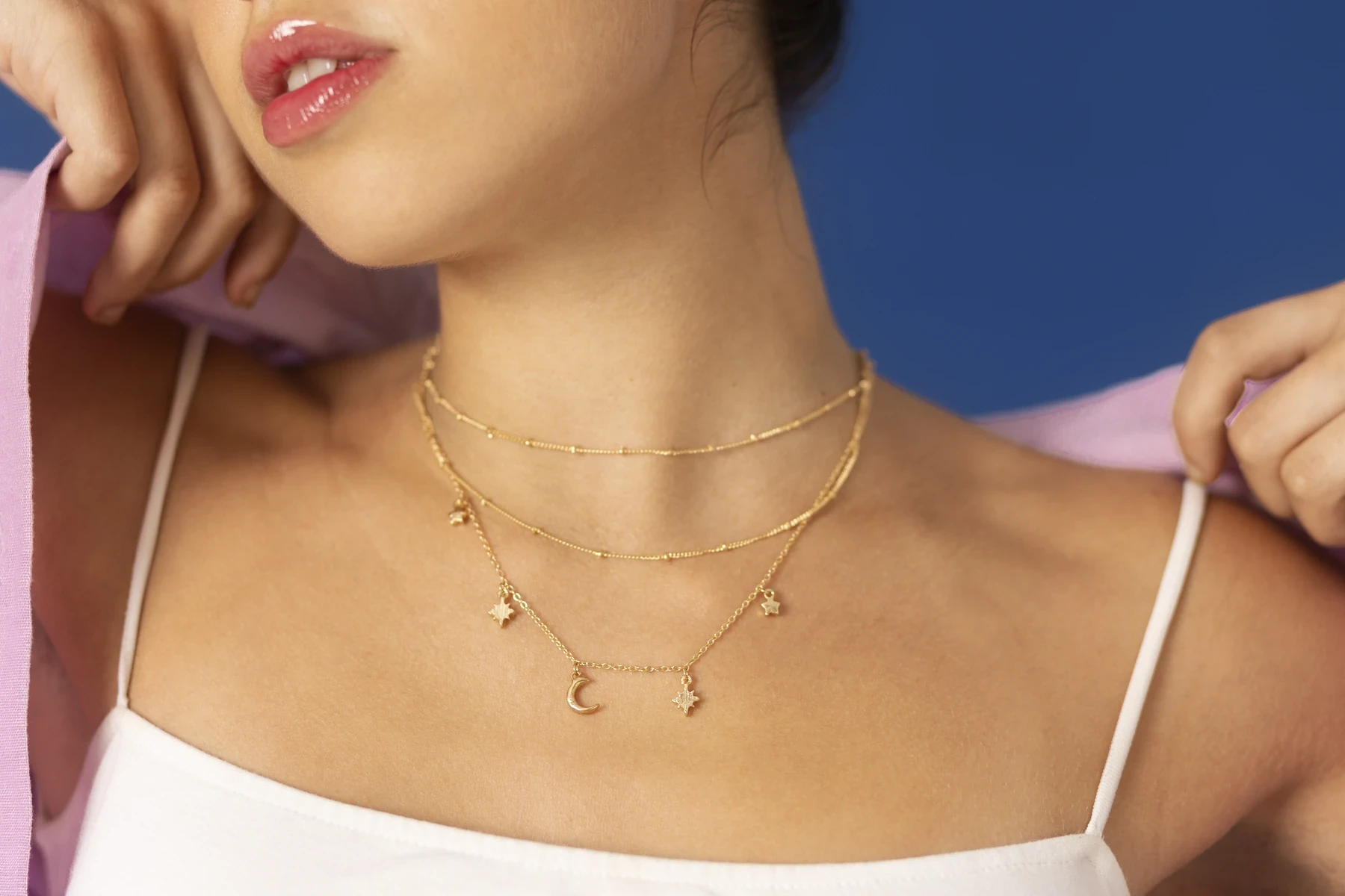 Colliers Bijoux Cou Elegant